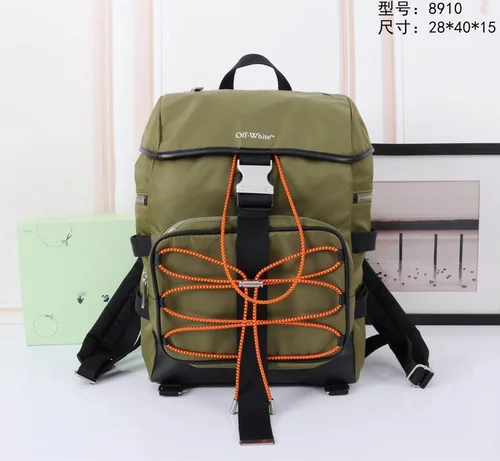 11 Off-White Original Backpack Large Authentic Canvas Luxury