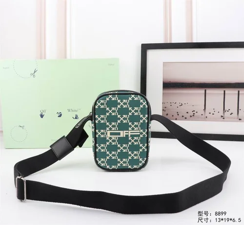 11 Off-White Original Waistbag Authentic Canvas Belt Bag