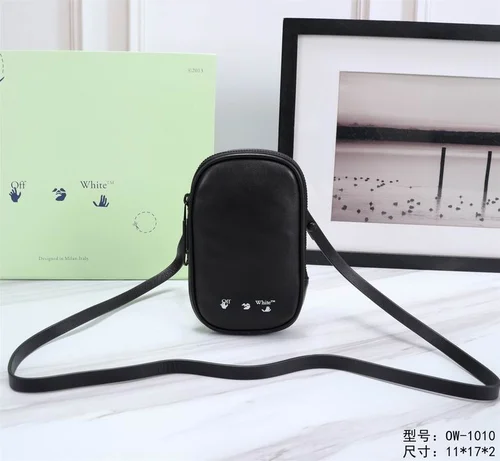 11 Off-White Original Waistbag Authentic Canvas Belt Bag