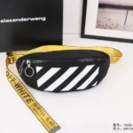 11 Off-White Original Waistbag Authentic Canvas Belt Bag