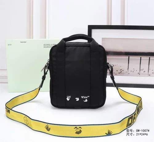 11 Off-White Original Waistbag Authentic Canvas Belt Bag