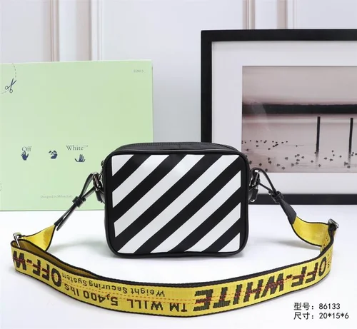11 Off-White Original Waistbag Authentic Canvas Belt Bag