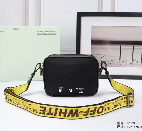 11 Off-White Original Waistbag Authentic Canvas Belt Bag