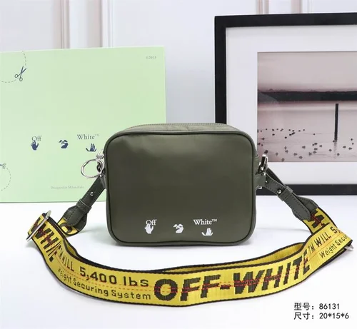 11 Off-White Original Waistbag Authentic Canvas Belt Bag