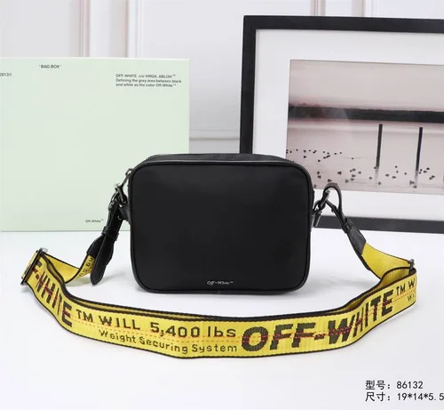 11 Off-White Original Waistbag Authentic Canvas Belt Bag