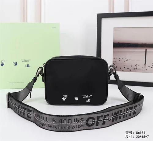 11 Off-White Original Waistbag Authentic Canvas Belt Bag