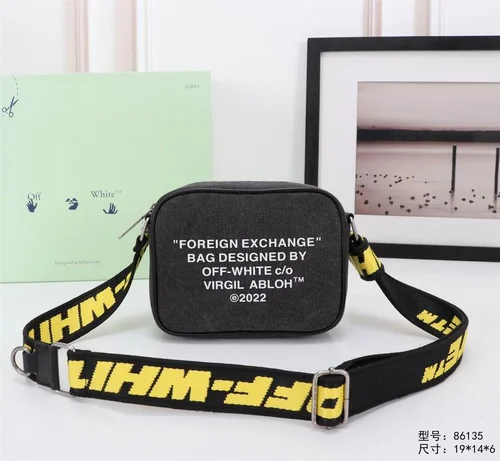 11 Off-White Original Waistbag Authentic Canvas Belt Bag