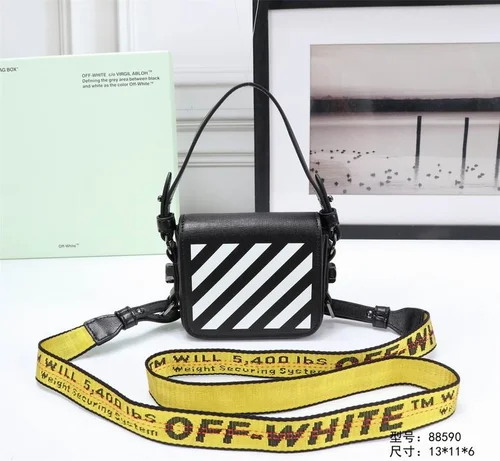 11 Off-White Original Waistbag Authentic Canvas Belt Bag
