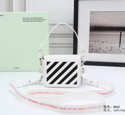 11 Off-White Original Waistbag Authentic Canvas Belt Bag