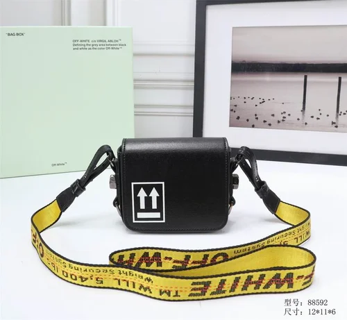 11 Off-White Original Waistbag Authentic Canvas Belt Bag