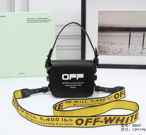 11 Off-White Original Waistbag Authentic Canvas Belt Bag