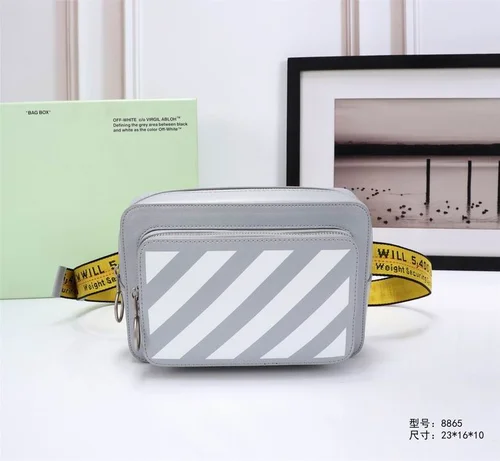 11 Off-White Original Waistbag Authentic Canvas Belt Bag