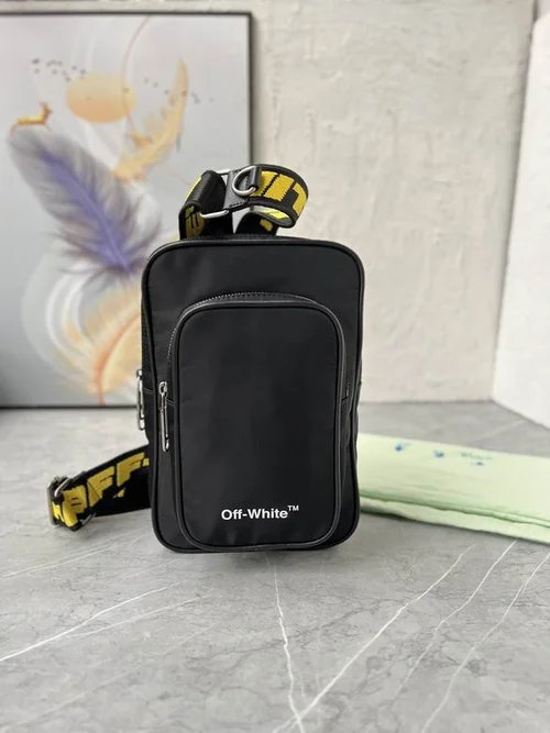 11 Off-White Original Waistbag Authentic Canvas Belt Bag