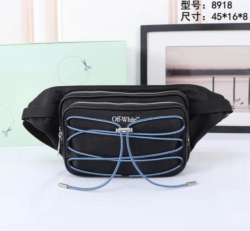 11 Off-White Original Waistbag Authentic Canvas Belt Bag