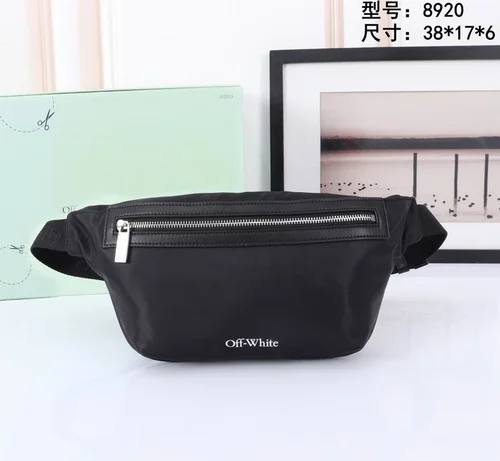 11 Off-White Original Waistbag Authentic Canvas Belt Bag