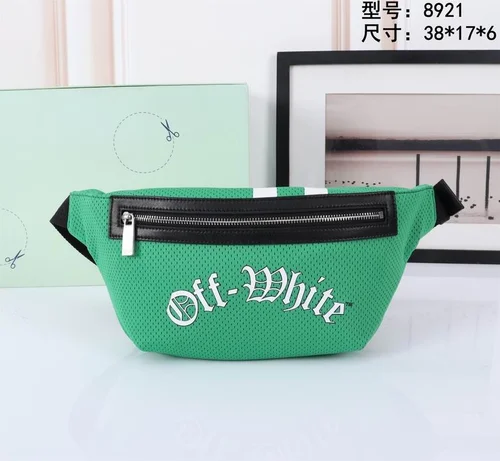 11 Off-White Original Waistbag Authentic Canvas Belt Bag
