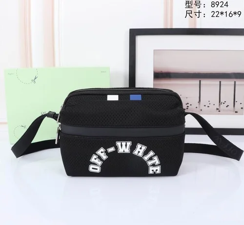 11 Off-White Original Waistbag Authentic Canvas Belt Bag