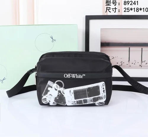 11 Off-White Original Waistbag Authentic Canvas Belt Bag