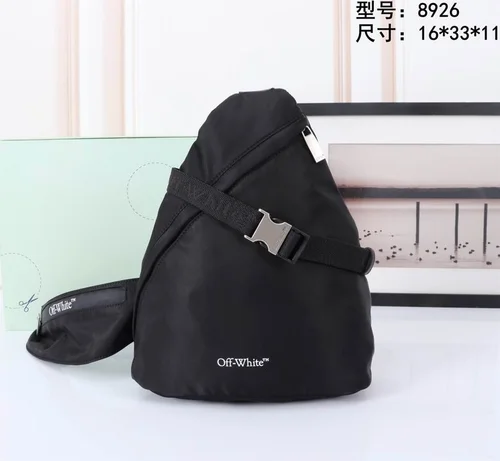 11 Off-White Original Waistbag Authentic Canvas Belt Bag