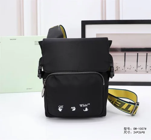 11 Off-White Original Waistbag Authentic Canvas Belt Bag