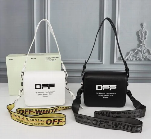 11 Off-White Original Waistbag Authentic Canvas Belt Bag