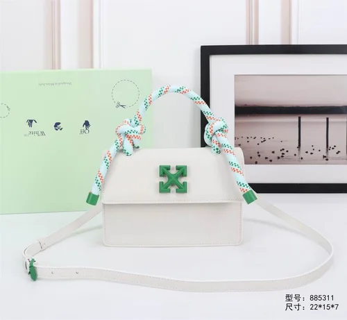 11 Off-White Handbag Medium Women Luxury Canvas Designer