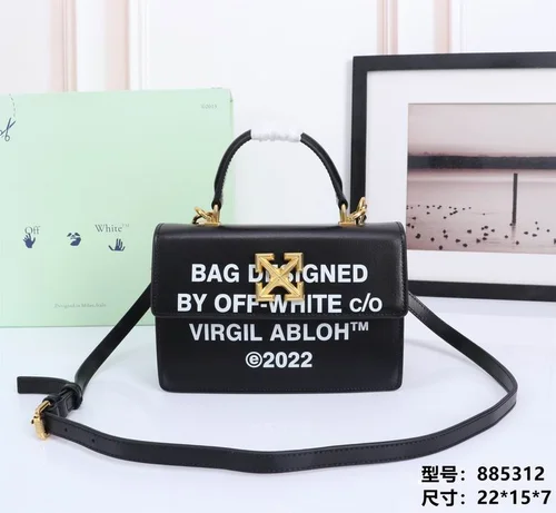 11 Off-White Handbag Medium Women Luxury Canvas Designer
