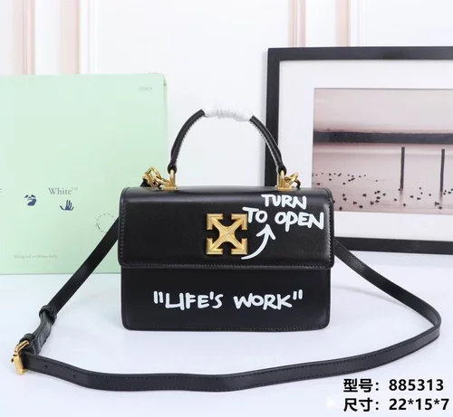 11 Off-White Handbag Medium Women Luxury Canvas Designer