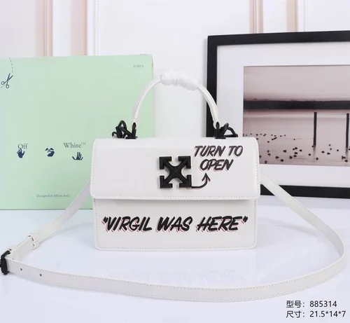 11 Off-White Handbag Medium Women Luxury Canvas Designer