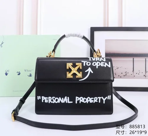 11 Off-White Handbag Medium Women Luxury Canvas Designer