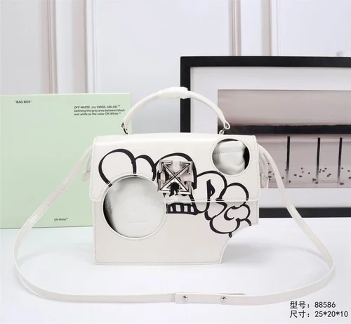 11 Off-White Handbag Medium Women Luxury Canvas Designer