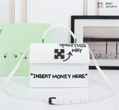 11 Off-White Handbag Medium Women Luxury Canvas Designer