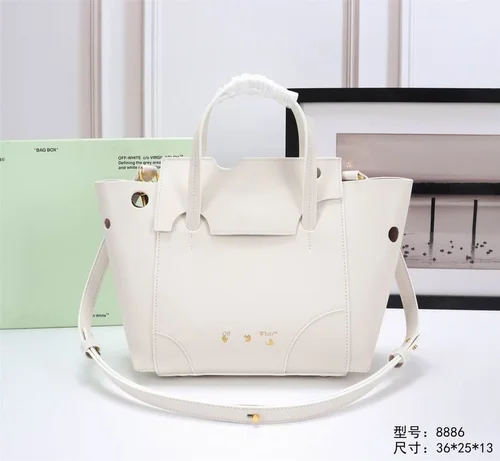 11 Off-White Handbag Medium Women Luxury Canvas Designer