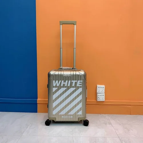 Off-White Original Suitcase Trolley Case Authentic Luxury