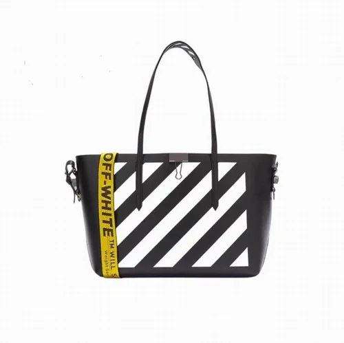 Off-White Large Shopping Tote Bag Women Luxury Canvas