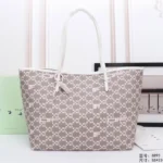 Off-White Large Shopping Tote Bag Women Luxury Canvas