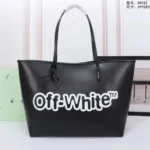 Off-White Large Shopping Tote Bag Women Luxury Canvas