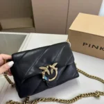 11 Pinko One Shoulder Bag Medium Women Luxury Leather