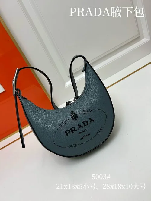 11 Prada Crescent Moon Bag Women Luxury Padded Re-Nylon