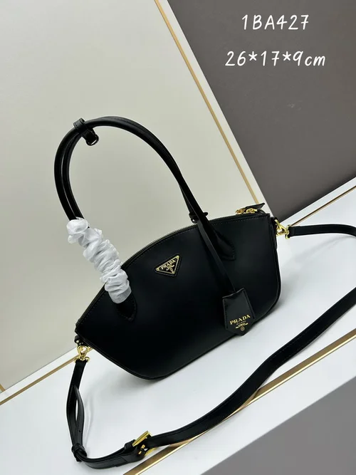 11 Prada Dumpling Bag Small Women Luxury Nappa Leather