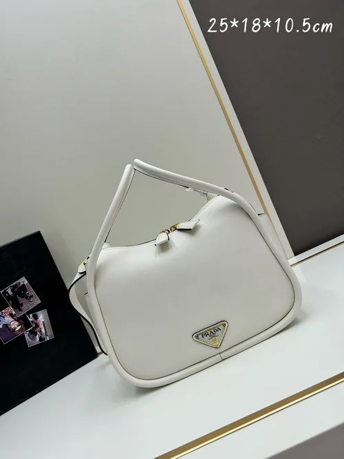 11 Prada Lindy Style Shoulder Bag Women Luxury Leather