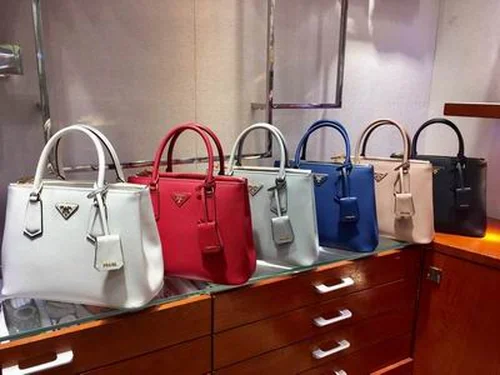 Prada Original Saffiano Leather Handbags Authentic Luxury