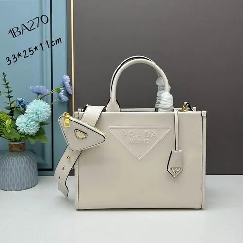 11 Prada Large Tote Bag Women Luxury Saffiano Designer