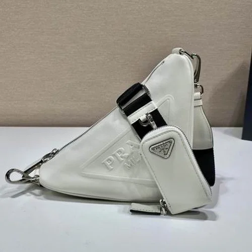 Prada Original Triangle Logo Bag Authentic Saffiano