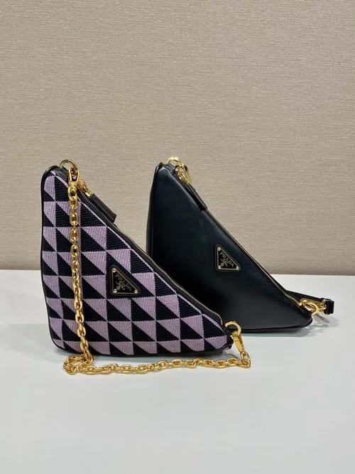 Prada Original Triangle Logo Bag Authentic Saffiano