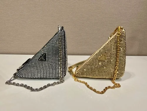 Prada Original Triangle Logo Bag Authentic Saffiano