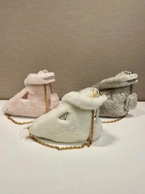 Prada Original Triangle Logo Bag Authentic Saffiano