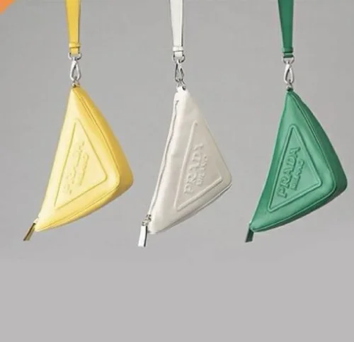 Prada Original Triangle Logo Bag Authentic Saffiano