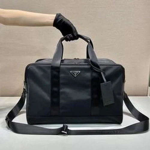 Prada Original Briefcase Men Authentic Saffiano Leather