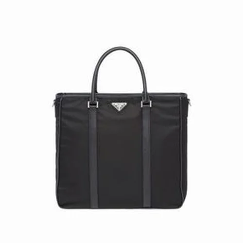 Prada Original Briefcase Men Authentic Saffiano Leather